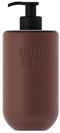 The Aromatherapy Co. - Smith & Co. Lozione mani e corpo da 400 ml - Black Oud & Zafferano | Olio di prugna kakura e olio di marula idratante per la pelle - Vegan & Cruelty-Free/Made in New Zealand.