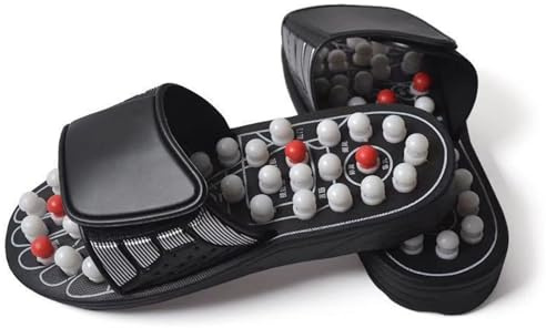 physioknee ZenFeet Das Original Reflexzonenmassage für Zuhause Fußmassage Hausschuhe Entspannung und Stressreduktion mit Shiatsu Fußmassage