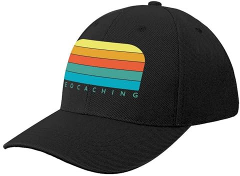 CIZIEOE Baseball Kappe Baseball Cap Geocaching Retro-Design Baseballmütze Neu im Hut Kindermütze lustige Mütze Herrenmütze Damen