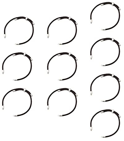 Nishiyuenyi 10 Piezas Pulsera Deslizante con Conector de Cuerda Ajustable para Manualidades en Nylon Función Ajustable Adecuado para Hombres Mujeres, café Argentino