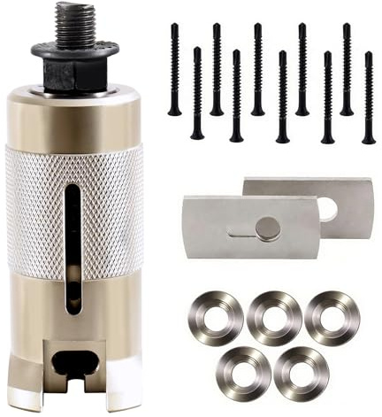 TINMAGI Extracteur de Clou, Outil Ouverture de Porte, Extracteur de Cylindre Professionnel en Acier Inoxydable, Kit Crochetage Serrure avec Vis Bride Joint, Retirer Cylindre de Fermeture Lockpicking