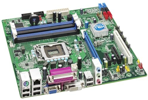 SIMPLETEK - Scheda madre micro-ATX DQ67OW LGA 1155, porta parallela, 4 slot DDR3, Mascherina inclusa (Ricondizionato)