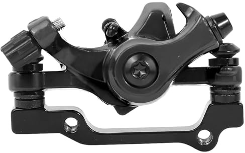 Cykel Skivbroms Mekanisk Wire Pull Skivbroms MTB Bike MT200 160mm 180MM Bromsok Hydraulisk skivbroms(Black rear brake)