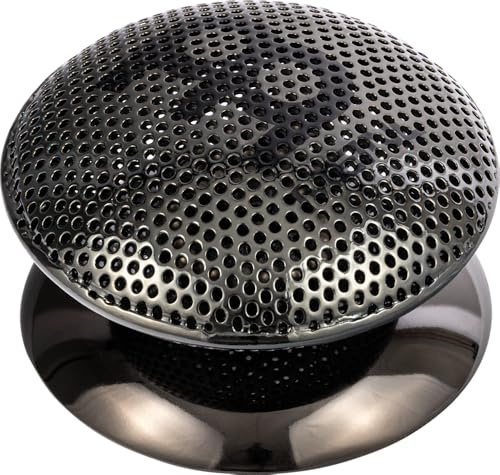 Meinl Percussion Spin Spark Shaker - Shaker Curvo - Intonazione Regolabile - Strumento Musicale - Acciaio, Black (SH17)