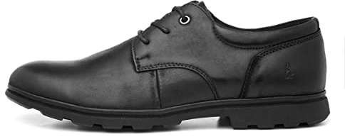 Hush Puppies män Trevor mokassin, svart - 44.5 EU