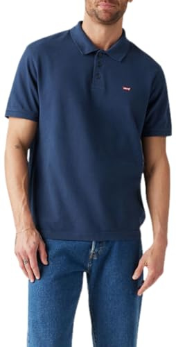 Levi's Housemark Polo, T-shirt Uomo, Blues, L