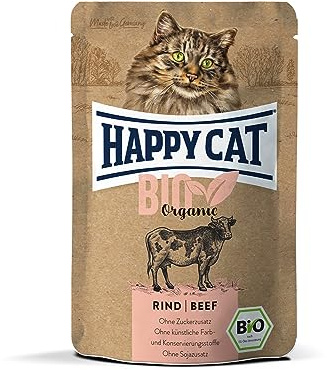Happy Cat Happy Cat Bio Pouch Rind 85 g