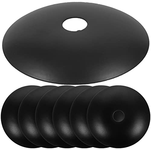 OSALADI 6pezzi Copertura Per Lampada in Metallo Per Baldacchino Da Soffitto Adatto Per Lampade Sospensione Plafoniere e Illuminazione Fai Da Te