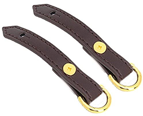 Vepoty Taschenriemen-Verbinden Verschluss, 2 Stück, Leder-Geldbörsen-Aufhängung Verschluss, Handtaschen-Kettenglieder-Verschluss, DIY-Taschenherstellungszubehör