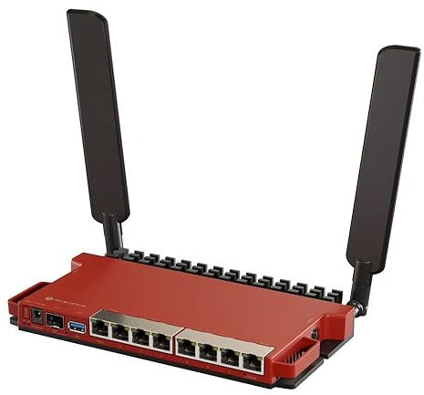 MikroTik L009UiGS-2HaxD-IN Router WiFi 6 2.4GHz 8 Puertos Gigabit