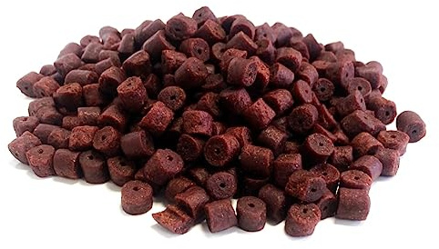 Drilled Halibut Pellets Red 8.5mm 200g Fishing Bait SLCB