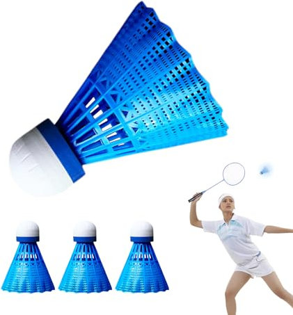 AALLYN Nachttrainingsball, beleuchteter Badminton - Bunter Schaumstoff-Federball für Nachttraining - Leuchtende Federbälle für Kinder, Badminton-Nachttrainingsball, Outdoor-Sportunterhaltung