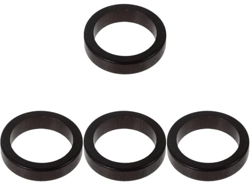 WRITWAA Set Di 4 Anelli in Legno Per Dita, Design Semplice E Retrò, Accessorio Elegante Per Coppie E Amanti Della Moda, Decorazione Leggera E Compatta Per Feste E Uso Quotidiano