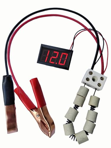 12 Volt 20A 240W Battery Discharger Device car Battery Load Tester 12V Battery Discharge Resistor Diagnostic & Measurement Tools Equipment Resistance Electric Furnace Wire