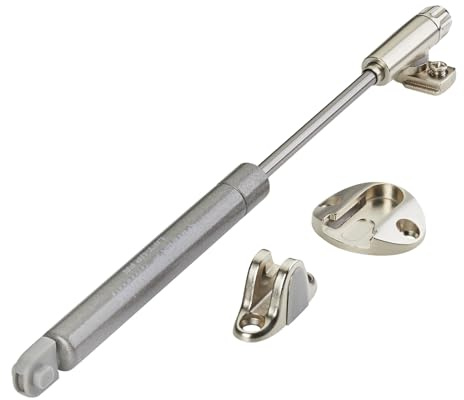 Italiana Ferramenta Gasdruckdämpfer KRABY lift up 120 N, 277 mm Gesamtlänge | Klappenbeschlag für nach oben öffnende Schrankklappen und Truhen geeignet von SOTECH
