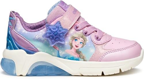 Geox J Fadinlight Girl, Scarpe da Ginnastica, Rosa, 29 EU