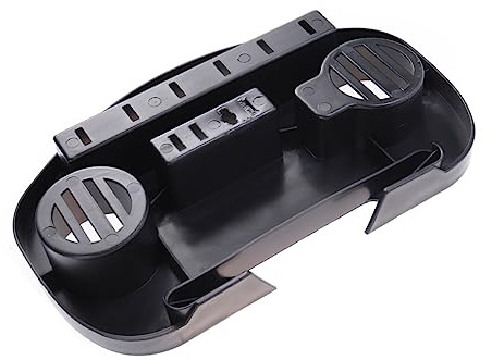 Bandeja para Silla Plegable Clip de Plástico Negro para Bebidas | Soporte Taza Bebidas, Montaje Sencillo, 1 Unidad, Bandeja para Mesa, para Sillón Reclinable, Versión Mejorada