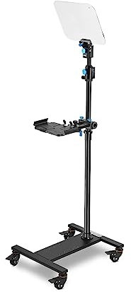 PROAIM TP-SPH-01 Téléprompteur Professionnel pour écran/Tablette/Tablette avec Faisceau 60/40 en Verre et Support, Portable et réglable