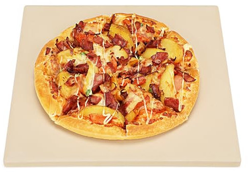 Pizza Stone Baking & Grilling Stone, Perfect for Oven, BBQ and Grill