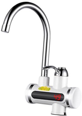Robinet D'eau Chaude et Froide 3000w, Rotation 360°, Évier la Cuisine