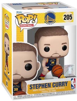 Funko Pop! NBA: Warriors - Stephen Curry - (City Edition 24) - Vinyl-Sammelfigur - Geschenkidee - Offizielle Handelswaren - Spielzeug Für Kinder und Erwachsene - Sports Fans - Modellfigur Für Sammler