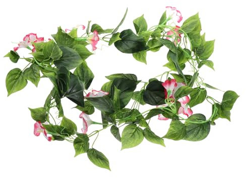 MUSISALY Künstliche Blumengirlanden Ranunkeln Für Dekoration Künstliche Blumenranken Hängend Kunstranken Für Garten Und Hochzeit