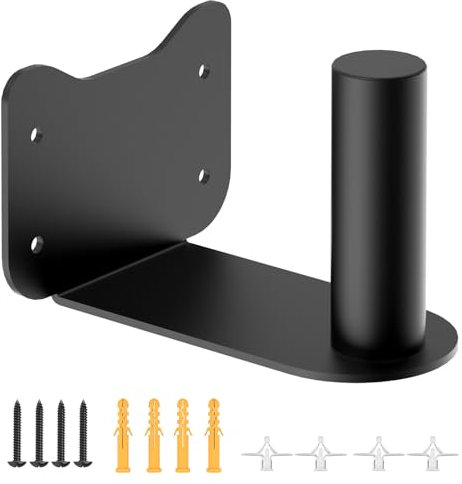 Maozhren Speaker Wall Mount for Bose S1 Pro/S1 Pro+, Hidden Wall Mount Speaker Bracket for Bose S1 Pro, S1 Pro+ Wireless Bluetooth Speaker Wall Mounting Bracket, Black