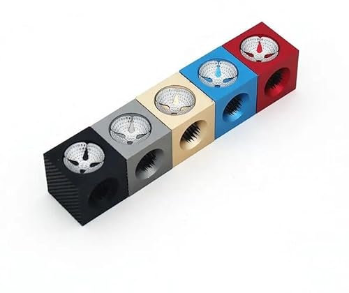 BILMAG Billard Zubehör 5 in 1 Werkzeug für Billard Queue Spitzen Cue Tip Cube (Schwarz)