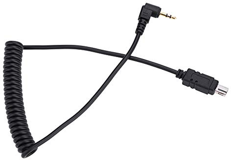 Shutter Release Cable, Remote Trigger Camera Shutter Cable Camera Shutter Cable 2.5-DC2/N3 Camera Remote Shutter Release Connecting Cord Cable for Nikon