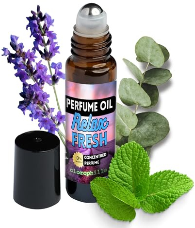Profumo in Olio | Roll-On - 6ml | Fragranza Lavanda - Intenso e Duraturo | Unisex - Senza Alcol | Ideale per Pelli Sensibili | Pratico da Portare Ovunque | Essenza Naturale Made in Italy