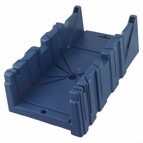Caja de ingletes para ángulos de corte precisos de madera, adecuada para cortes de 45 y 90 grados, para trabajos de bricolaje y arquitectura