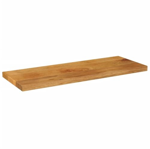 Genérico Tablero de Mesa Rectangular Madera Maciza Mango 80x40x3,8 cm,Mobiliario,Accesorios para mesas,Tableros para mesas-371643