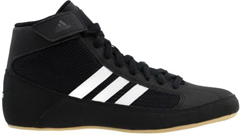 Adidas HVC2 Wrestling-Schuhe, mit Knöchelriemen, 2 Farben AQ3325 - Schwarz -
