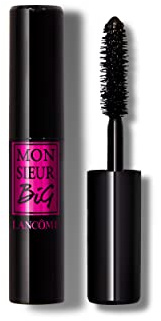 Lancôme Monsieur Big Volumising Mascara, Up to 12x More Volume, 24H Wear, False Lash Effect, No Clumps or Smudges, Soft Fibres, Feather-Light Feel, Ultra Black, Travel Size 1.5ml
