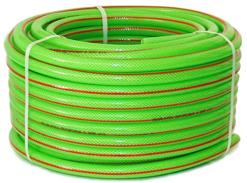 BONERVA | Manguera Aqualatex reforzada | Manguera atoxica para jardinería | 15mm diámetro interior | Varias medidas (50 Metros. Sin acoples)