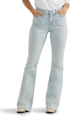 Lee Jeans Svasati leggendari da Donna a Vita Media, Giornata Blu Brillante, 52