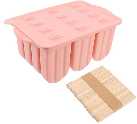 NAMOARLY Molde Para Hacer Paletas De Hielo Con Palitos Molde Lekue Helados Duradero y Reutilizable