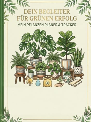 Mein Pflanzenbuch: Journal, Pflanzenprofile & Pflanztagebuch – Zimmerpflanzen dokumentieren, pflegen und tracken