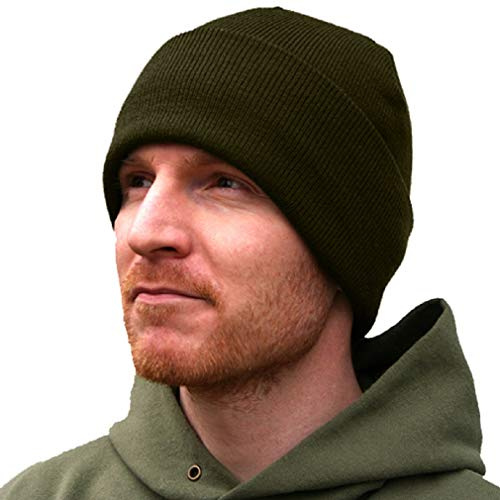 Copytec Mütze Beenie Kopfbedeckung 3M Thinsulate Lightweight Militär Bundeswehr Bund Spezialeinheit Oliv #11341 m