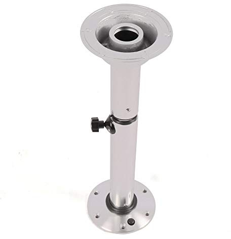 kangten Tischgestell,Höhenverstellbar Bootstisch Tischbeine 60 mm Cockpittisch Tischfuß Aluminium Tischfuss für Boote Yacht Tischträ