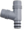 Cabezal en T de tubo de drenaje para desagüe de lavabo de cocina, solución de conexión rápida (A)