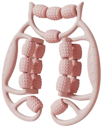 rullo di massaggiatore per gambe, rullo gambe 18 ruote regolabili regolabile massaggio morbido multiuso per il braccio della mano del collo Rilassati