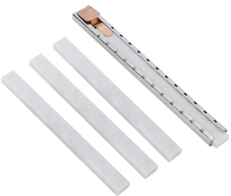 Set di matite in ardesia con supporto, 4 pezzi, matite traccianti a gesso francese, bastoncini in pietra ollare per marcatura industriale su metallo, cemento, acciaio