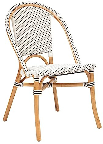 Atmosphera - Stuhl Trecia Rattan - weiß - Weiß
