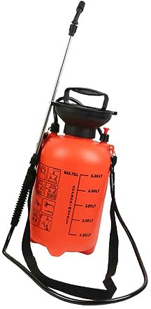 Qianly Pulvérisateur pour Plantes Pulvérisateur à Pression Manuel Pulvérisateur de Pelouse Pompe à Main Pulvérisateur à Pression Robuste Professionnel Léger, 5L