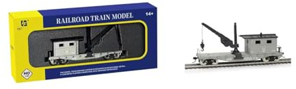 HTLNUZD 1/87 modell tågset smal mätare modell järnvägsspår, nickel silver böjda och växelströmsspår, perfekt för hobbyister och tågsamlare, premiumgåva (98300)