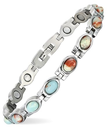 MagEnergy Damen Magnetarmband – verstellbar, komfortabel & modernes Energie-Schmuckstück