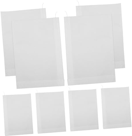 GARIOUANS Sachets en Papier Sulfurisé pour Pollinisation de Riz et Légumes, 8x12 Cm, Lot de 100 Paquet Réutilisables Résistants à l'eau l'huile pour Jardinage et Protection des Semences