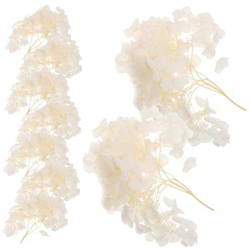 FIXOSHEE di Ortensia Essiccata Naturale per Decorazioni Matrimonio Vintage Elegante Secchi per Decorazione Feste e Composizioni Floreali DIY