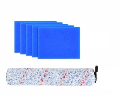 GRZPCJZM Compatibile con Tineco IFloor/S, HF10E-01, aspirapolvere senza fili for umido e secco, parti con spazzola a rullo e filtro(SET 1)